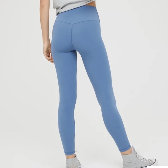 OFFLINE By Aerie Real Me High Waisted Crossover Legging blue - Picture 2 of 6